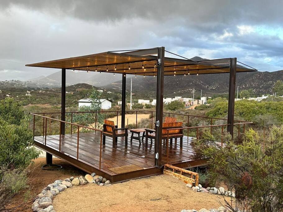 Cabana Aa2, Valle De Guadalupe Villa de Juarez Kültér fotó